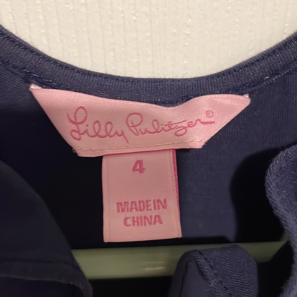 Toddler Girl Lilly Pulitzer dress, size 4 - Picture 3 of 5